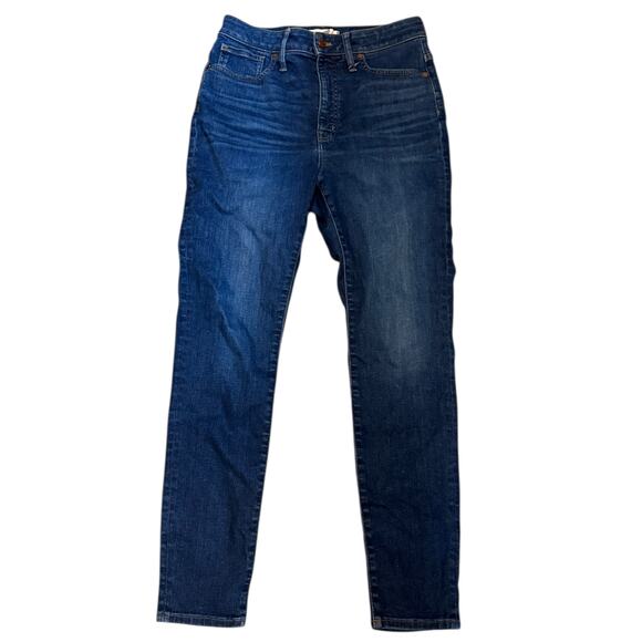 Madewell Pants - Madewell Curvy High Rise Skinny Blue Jeans Size 30